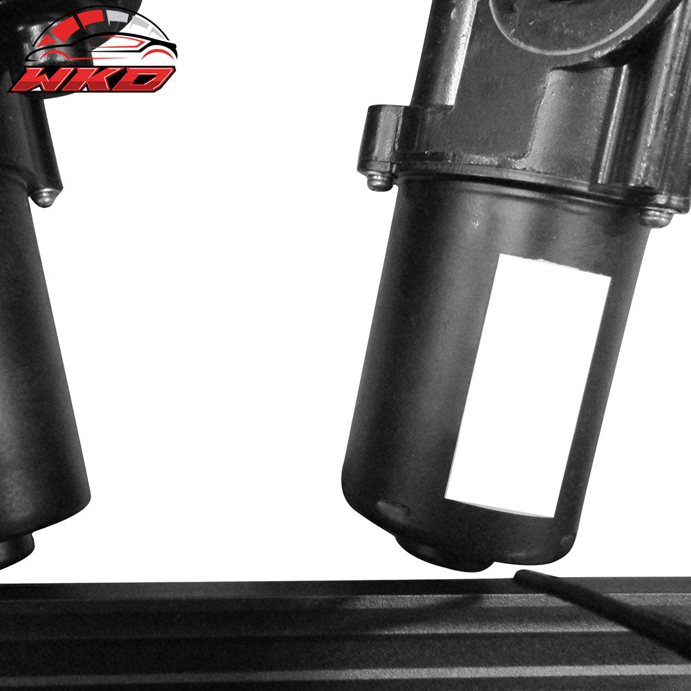 Fits 15-20 Ford F-150 Crew Extended Cab Black Running Board Side Step Nerf Bars