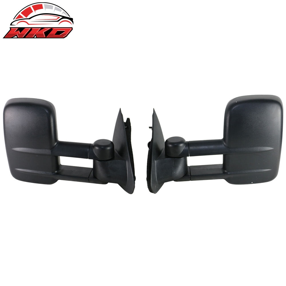 Fits 97-04 Ford F150 F250 Side View Towing Tow Mirrors Manual Non-Heated Pair