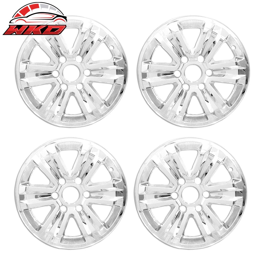 Wholesale 15-17 Ford F150 17" Chrome Wheel Skin Cover Rim Center Hub Caps ABS 4PCS