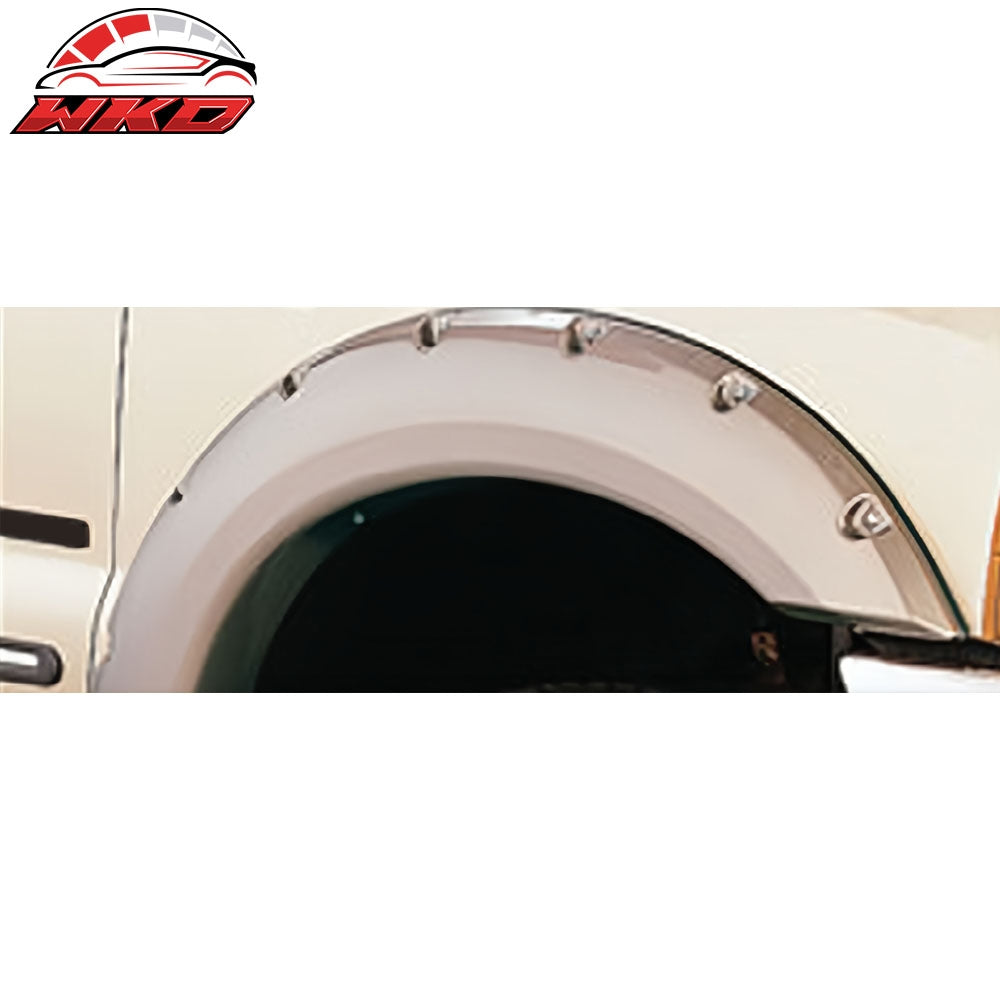Wholesale 99-07 Ford F250 F350 Superduty Rivet Bolt Style Fender Flare Smooth ABS 4PC