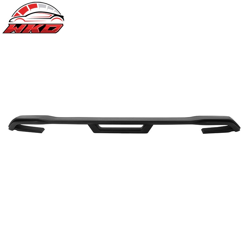 Fits 24-26 Ford Mustang Dark Horse Style Rear Trunk Spoiler Wing Matte Black ABS