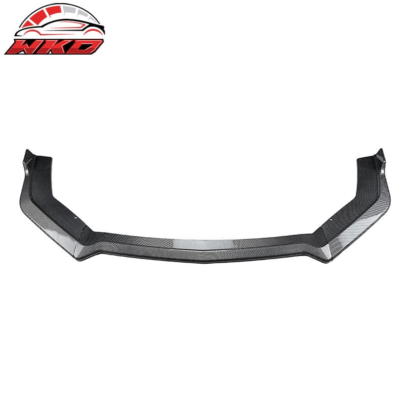 Wholesale 18-23 Ford Mustang Ecoboost/GT IKON Front Bumper Lip Carbon Fiber Print 3PC - Wikond Auto