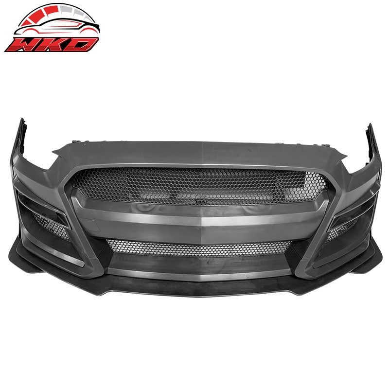 Fits 15-17 Ford Mustang GT500 Style Front Bumper Cover Replacement - PP