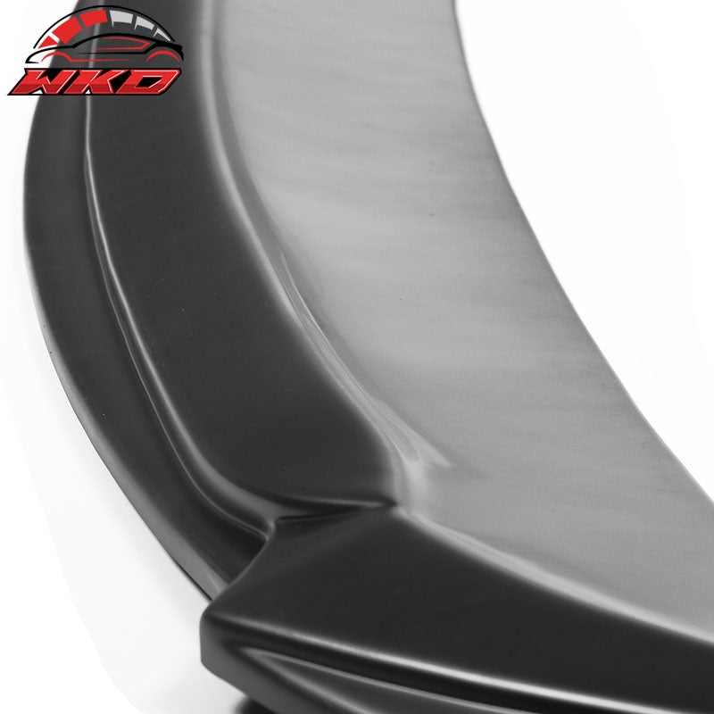 Fits 21-23 Ford Mustang Mach-E Matte Black Front Bumper Lip Spoiler Splitter 1PC