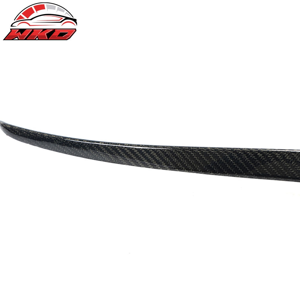 For 21-25 Tesla Model S Revozport Carbon Fiber Front Bumper Canard Splitter 2PCS