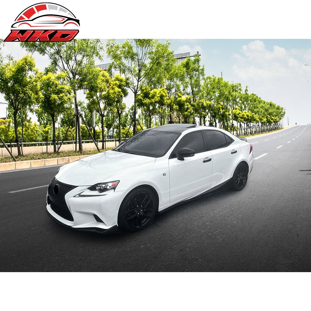 14-16 Lexus IS250 IS300 IS350 IS200t F Sport AG Style Front Bumper Lip - PU | Wholesale - Wikond Auto