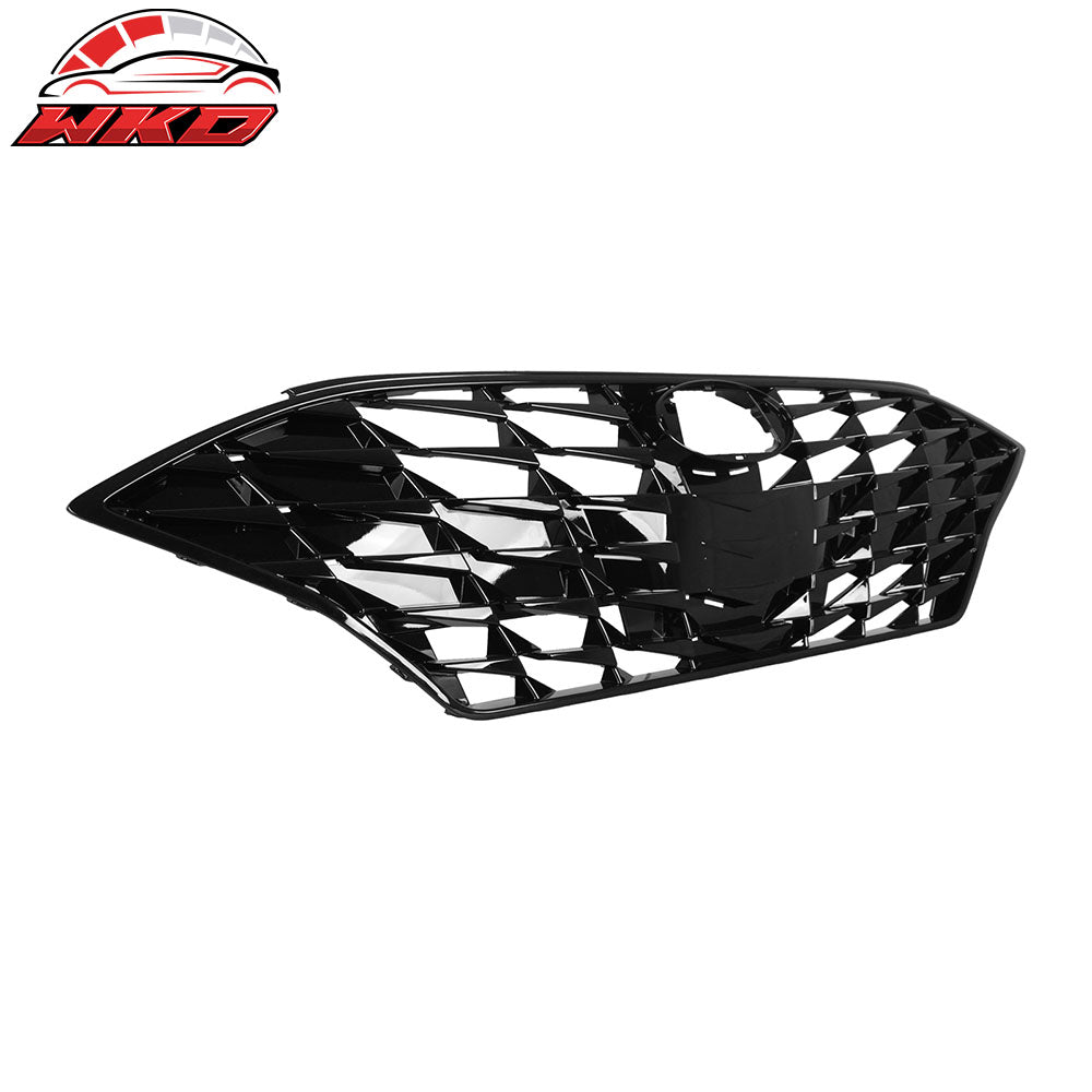 Fits 20-22 Hyundai Sonata OE Style Front Bumper Upper Grille Grill Assembly ABS