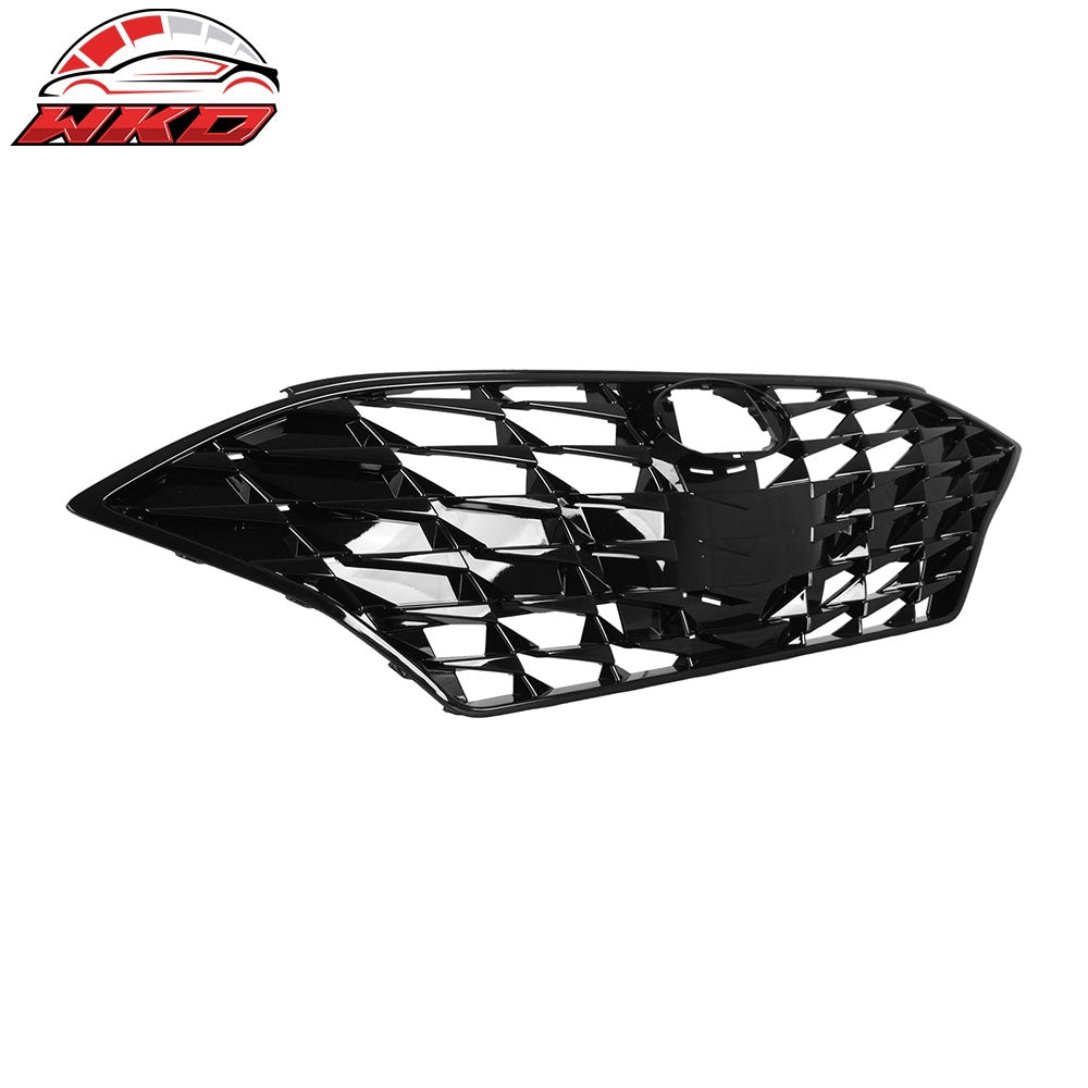 Fits 20-22 Hyundai Sonata OE Style Front Bumper Upper Grille Grill Assembly ABS
