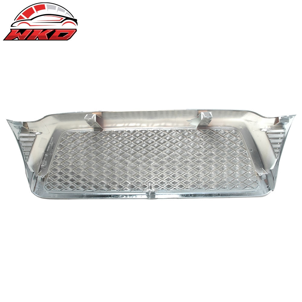 Fits 05-11 Tacoma Chrome Replacement Front Hood Bumper Mesh Grill Grille ABS