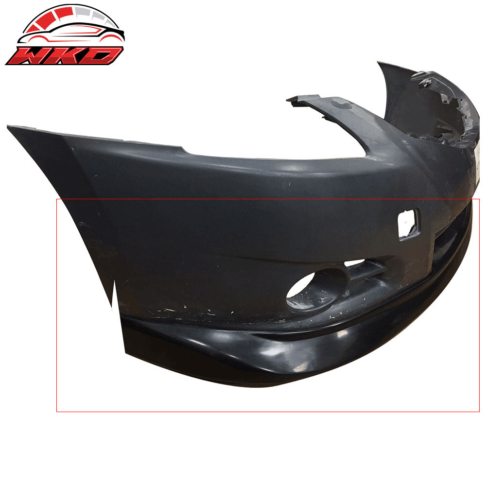 For 10-13 Nissan Altima 4Dr Sedan Ikon Aero DP Front Lip Bumper Spoiler Splitter