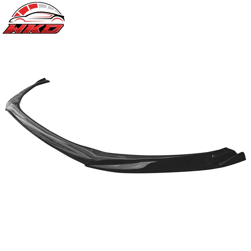 Fits 22-26 Toyota GR86 Front Bumper Lip IKON Spoiler Gloss Black Chin Splitter