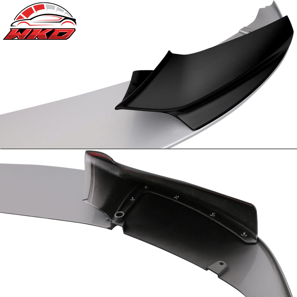 Fits 11-16 F10 Performance Front Lip Painted 2T Titanium Silver Metallic #354