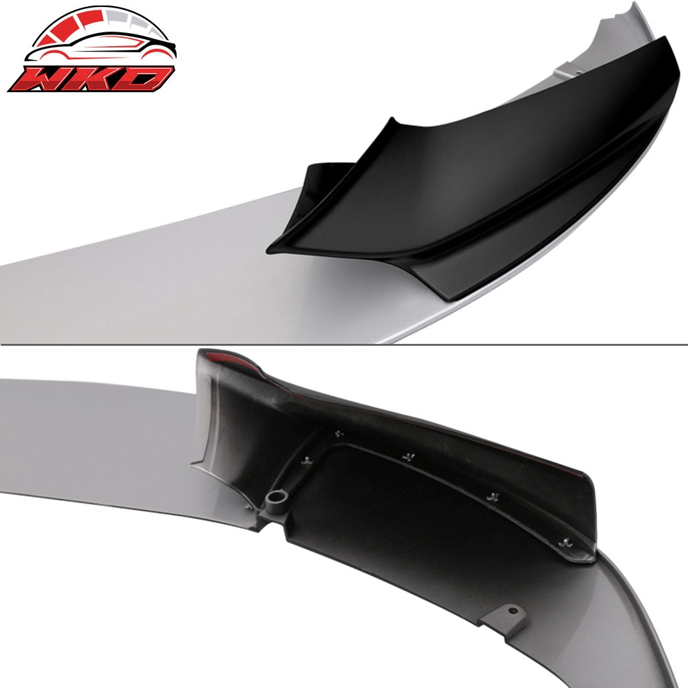 Fits 11-16 F10 Performance Front Lip Painted 2T Titanium Silver Metallic #354