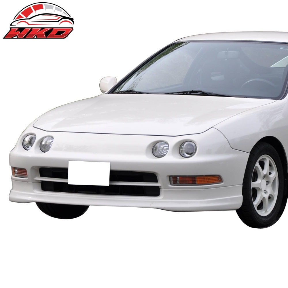 Fits 94-97 Acura Integra TR Style Front Bumper Lip Spoiler Splitter Unpainted PU