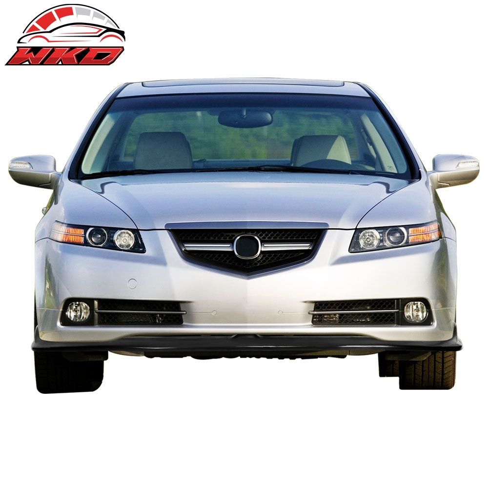 Fits 07-08 Acura TL Type S CS Style Front Bumper Lip Spoiler Unpainted PU