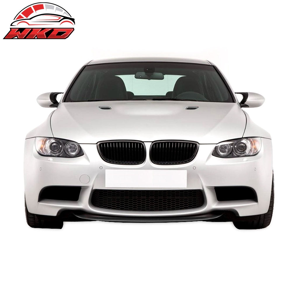 Fits 08-13 BMW E92 M3 CRT Style Front Bumper Lip Spoiler Splitter PU Unpainted