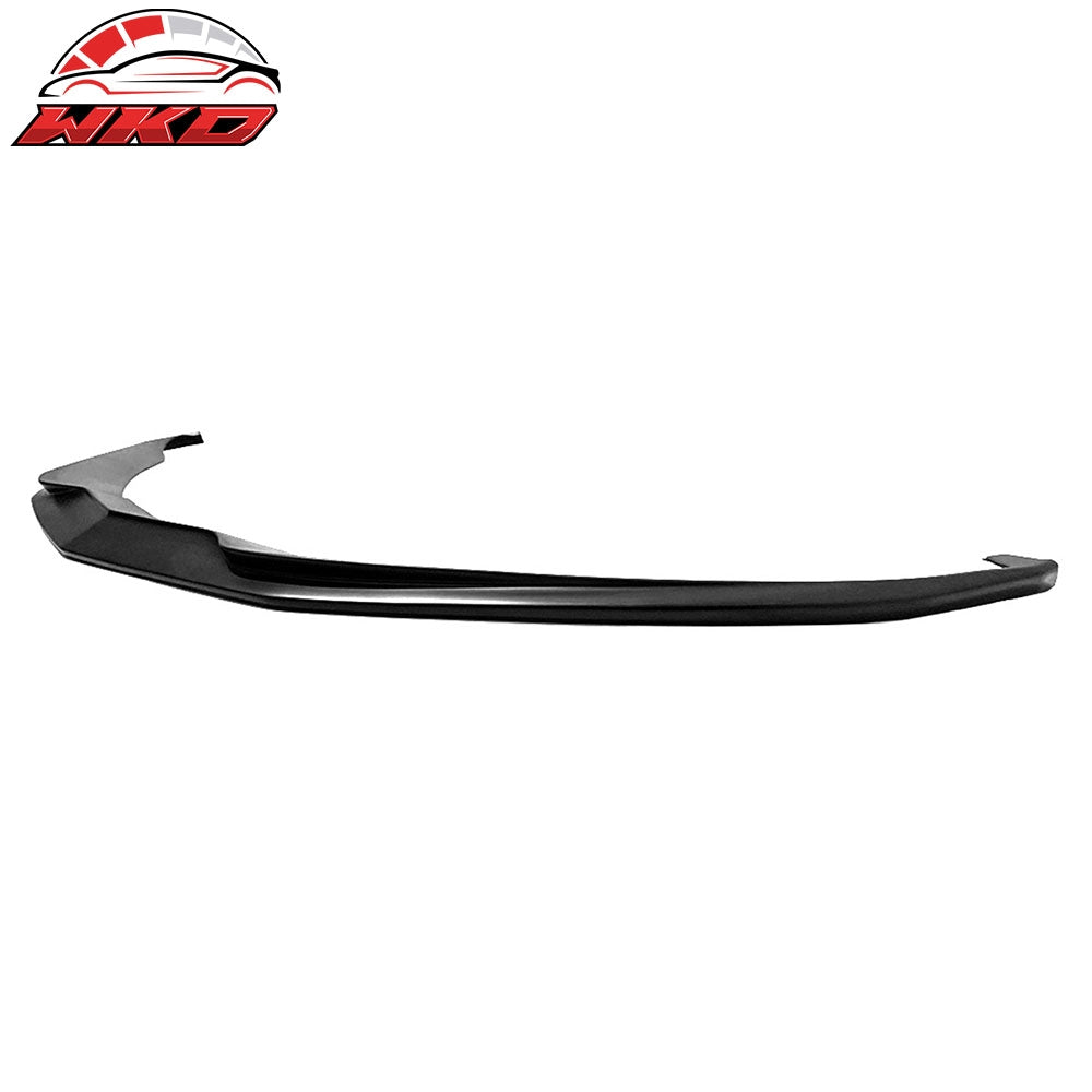 Fits 14-19 Chevy Corvette Front Bumper Lip Spoiler Splitter Unpainted Black PU