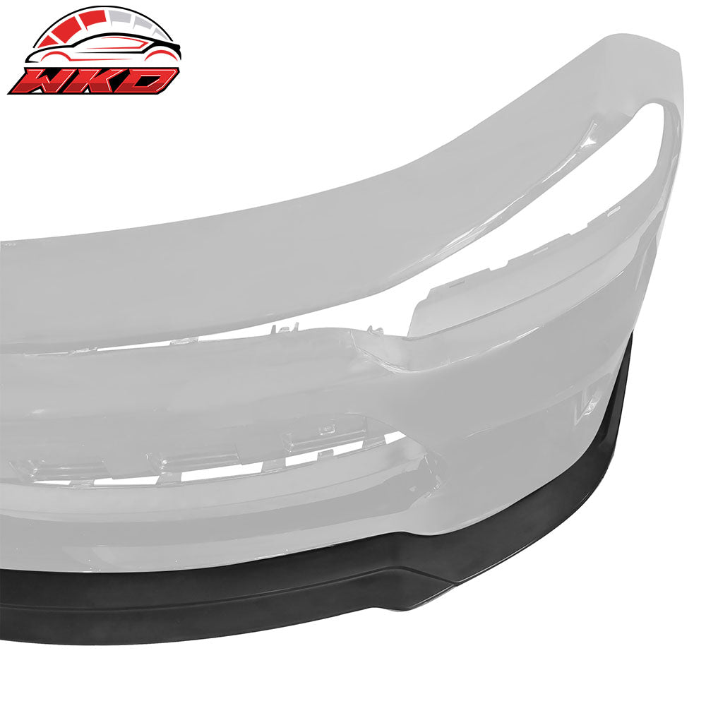 Fits 15-22 Dodge Charger Extreme Style Front Bumper Lip Splitter Spoiler PU
