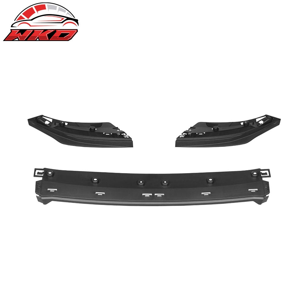 Fits 10-14 Ford Mustang GT500 OE Style Front Bumper Lip Spoiler Unpainted 3PCS