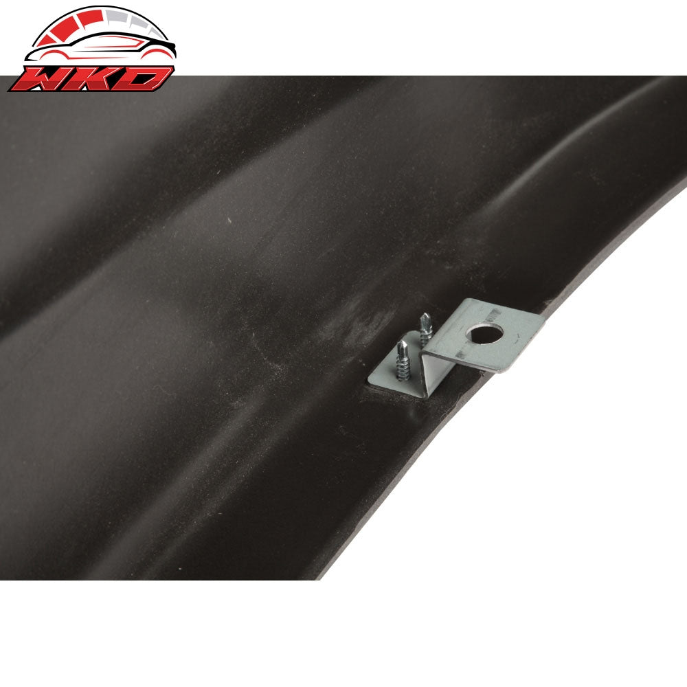 Fits 08-12 Honda Accord Coupe HFP Style Front Bumper Lip Spoiler Unpainted PU