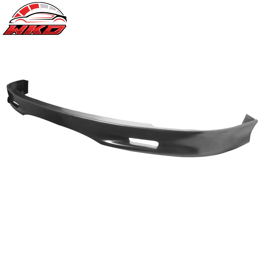 Fits 01-03 Honda Civic Sedan Coupe Spoon Style Front Bumper Lip Spoiler PU