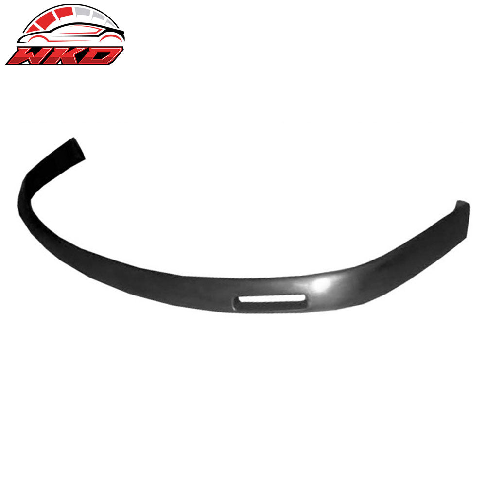 Fits 92-95 Honda Civic BYS Style Front Bumper Lip Spoiler Unpainted Black PU