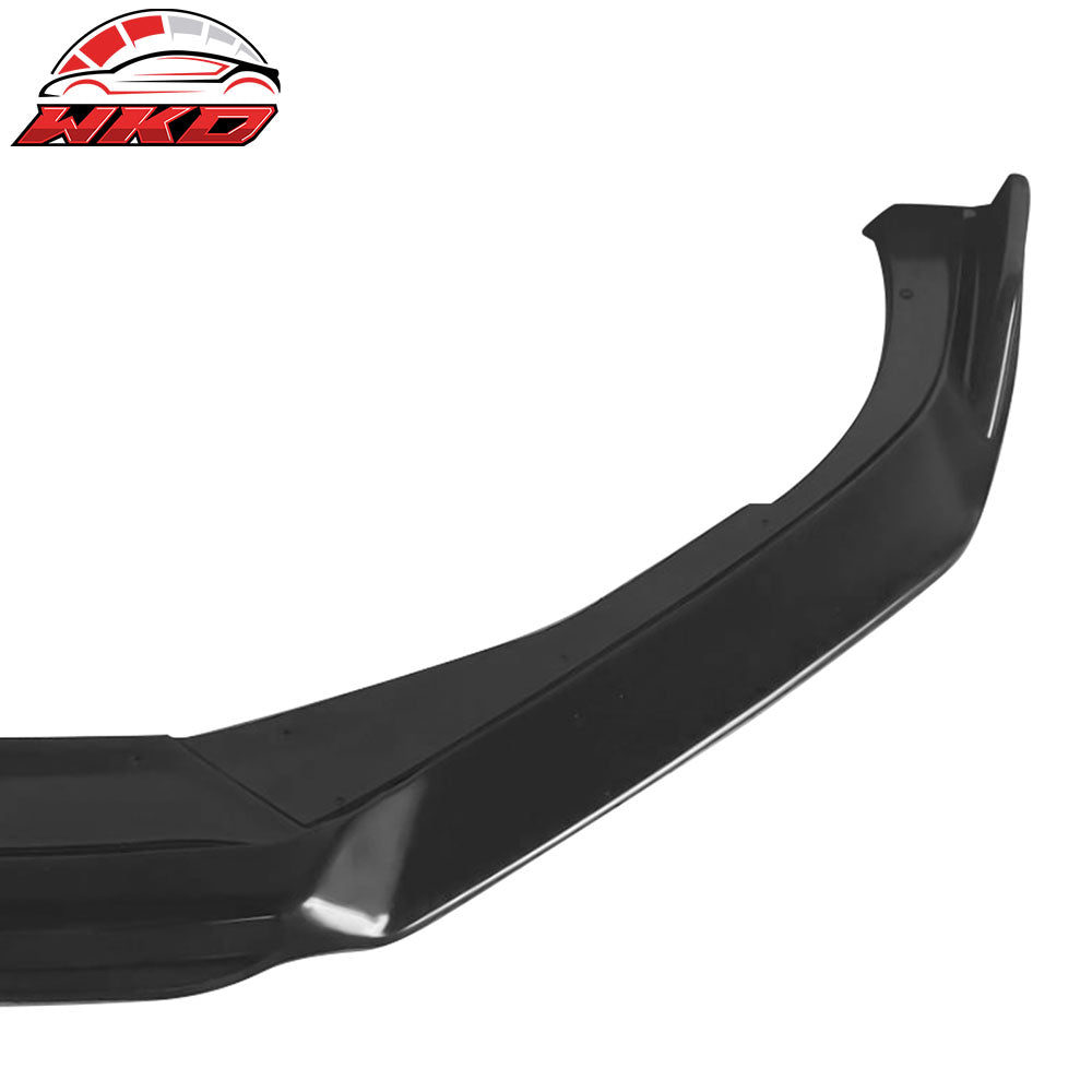 Fits 18-20 Honda Accord Sedan 4-Door JDM Style Front Bumper Lip Unpainted PU
