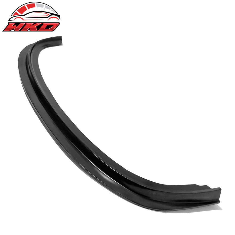 Fits 01-03 Honda Civic MDA Style Front Bumper Lip Spoiler Kit Unpainted Black PU