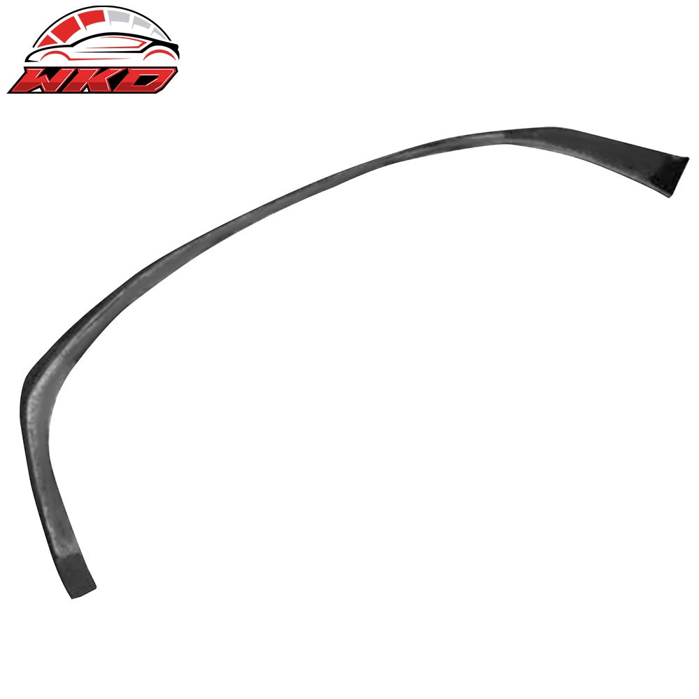 Fits 96-98 Honda Civic Backyard Style Front Lip Bumper Bottom Spoiler Black PU