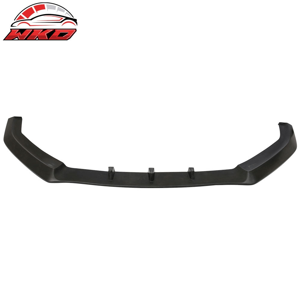 Fits 17-22 Infiniti Q60 IKON V3 Style Front Bumper Lip Spoiler Splitter Chin PU