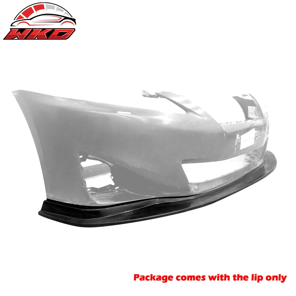 2011-13 Lexus IS250 IS350 4Dr MDA Style Front Bumper Lip Splitter Unpainted PU | Wholesale - Wikond Auto
