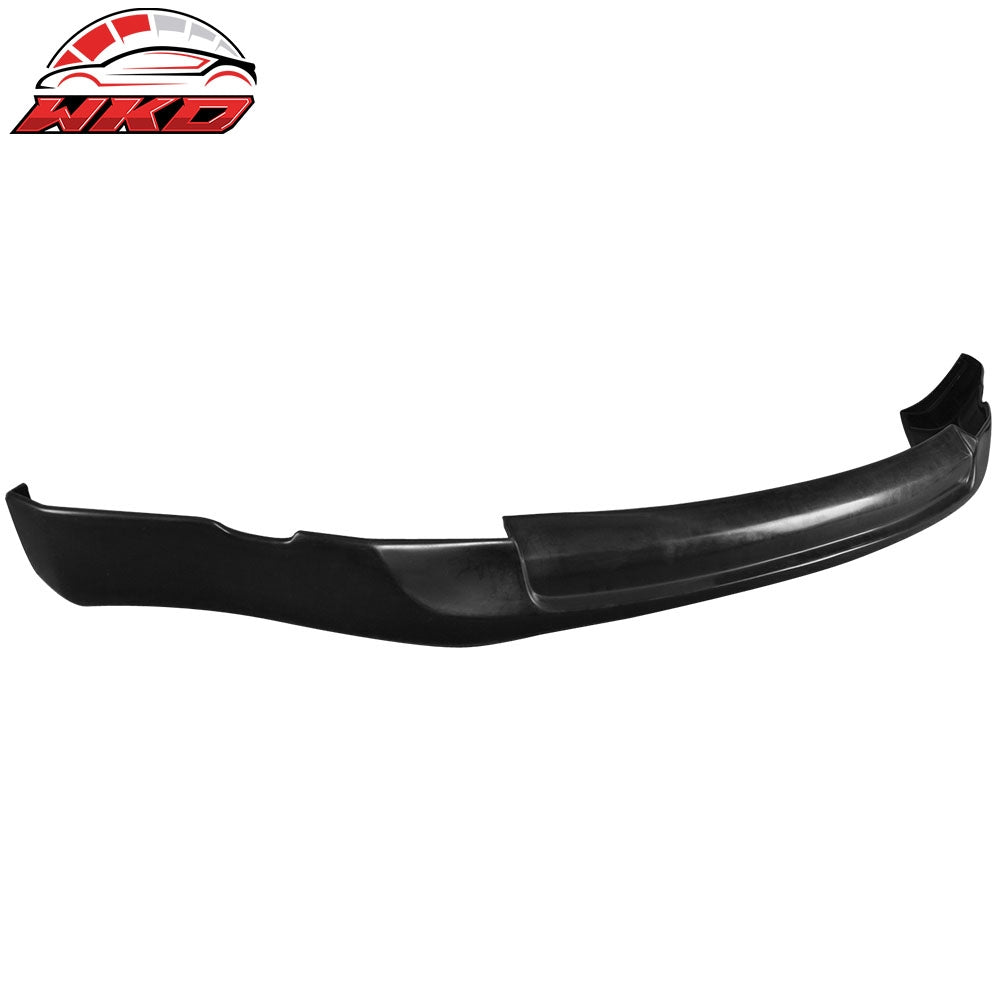 Fits 03-05 Nissan 350Z ING-S Style Front Bumper Lip Spoiler Unpainted Black PU