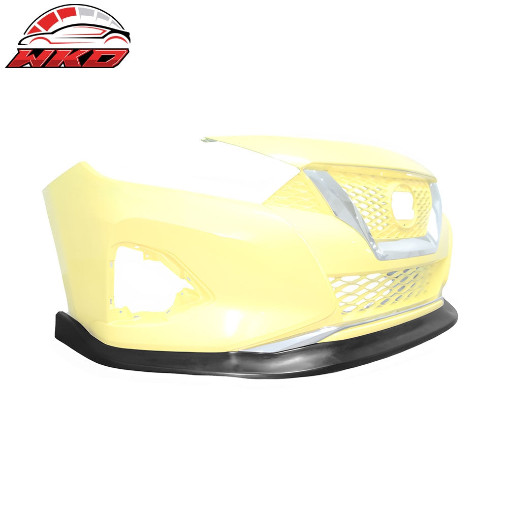 For 19-23 Nissan Maxima Unpainted Front Bumper Lip Spoiler Splitter PU