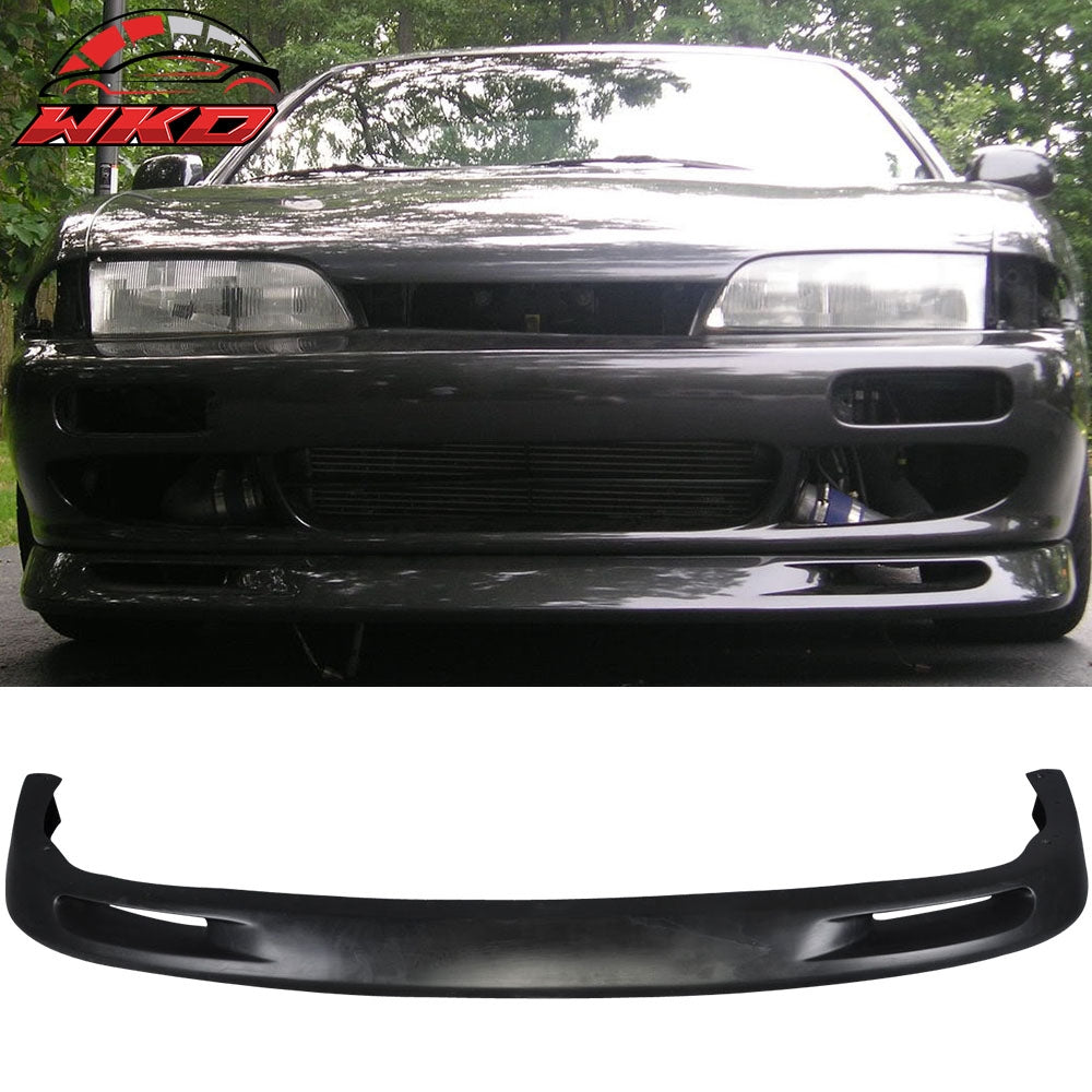 For 95-96 Nissan 240SX 2DR S14 Zenki Silvia GR Style Front Bumper Lip Spoiler PU