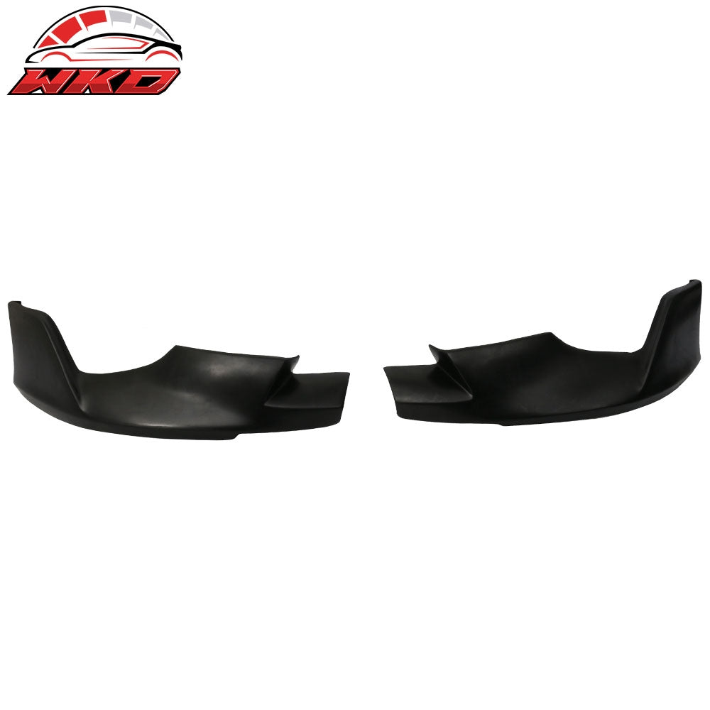 Fits 14-16 Toyota Corolla Base L LE Sport Style 3PCS Front Bumper Lip Spoiler PU