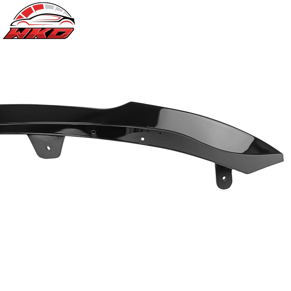 Fits 19-21 Toyota Corolla 5DR Front Bumper Lip Gloss Black ABS Spoiler Splitter