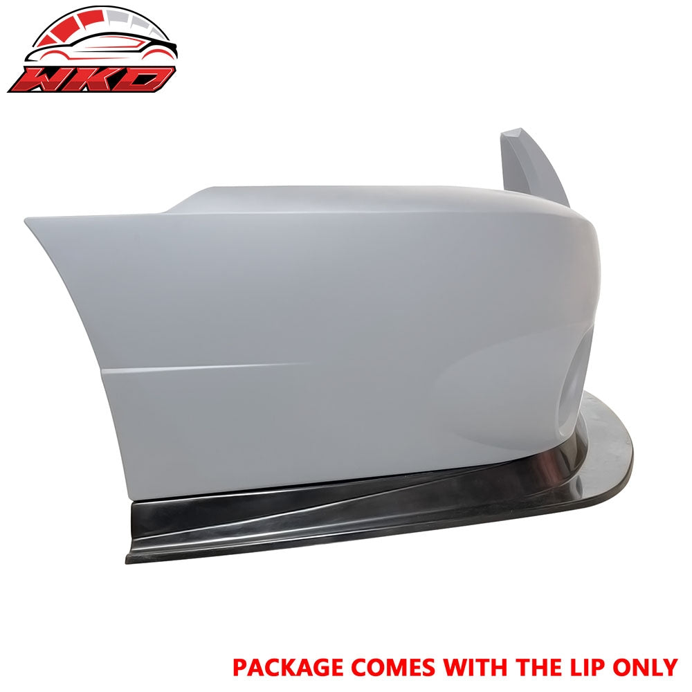 Fits 03-04 Ford Mustang SVT Cobra MDA Style 3PCS Front Bumper Lip Unpainted PU
