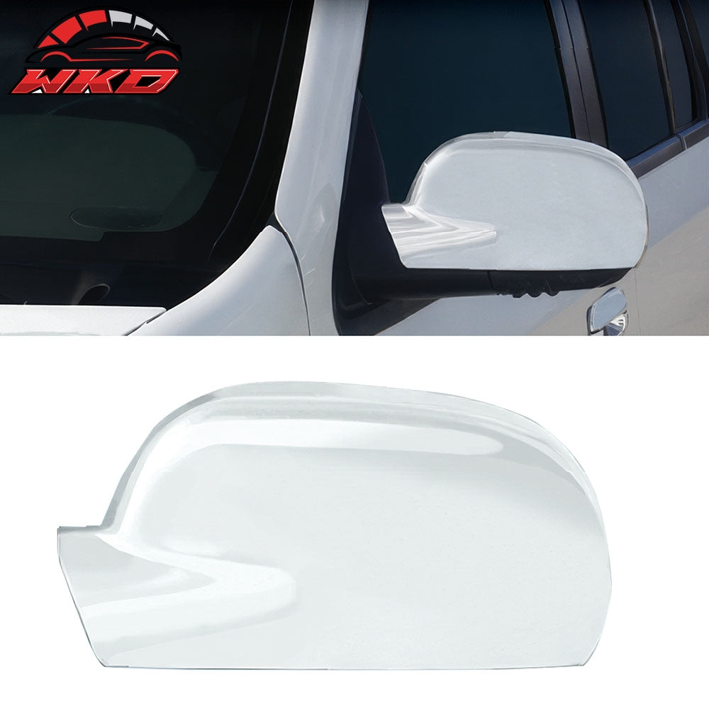 For 02-09 Trailblazer GMC Envoy Ascender Bravada Mirror Cover Overlay Chrome ABS