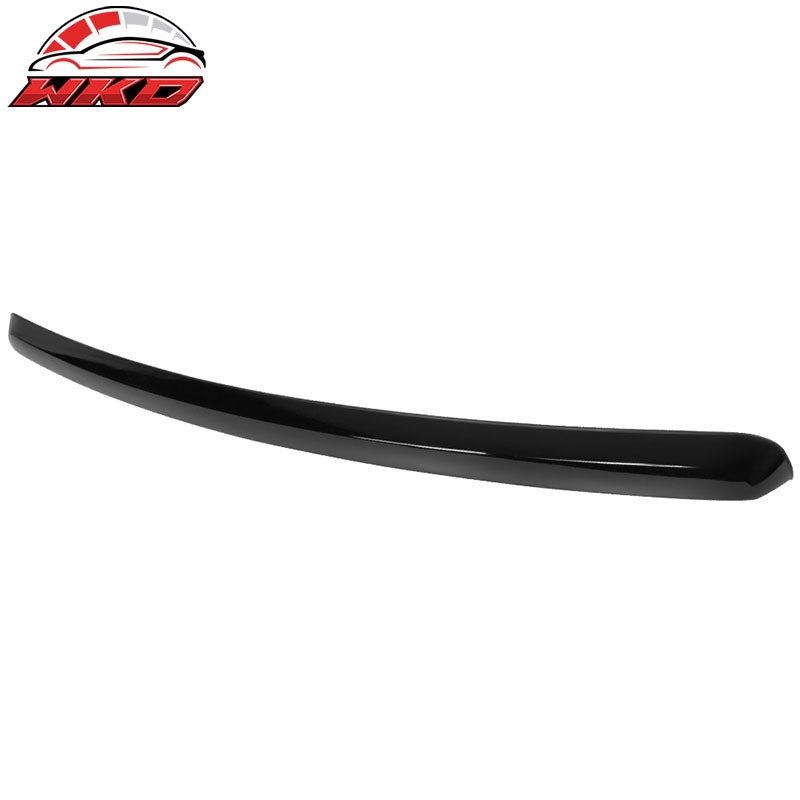 Fits 07-13 GMC Sierra 1500 Denali Front Hood Molding + Upper Grille Gloss Black