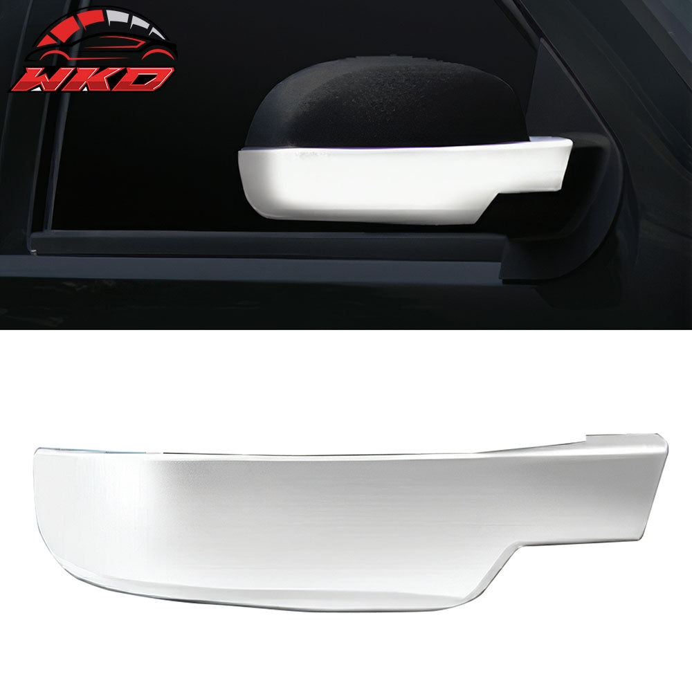For 07-14 Silverado Sierra Suburban Tahoe Avalanche Rearview Mirror Cover Chrome