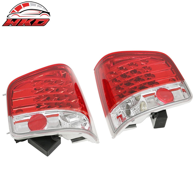 Fits 94-04 GMC Sonoma Chevrolet S10 RH LH Tail Lights Rear Brake Lamp Red Lens