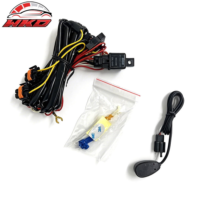 Wholesale 99-00 GMC Yukon Denali & Cadillac Escalade Fog Lights W/Wiring Clear Lens - Wikond Auto