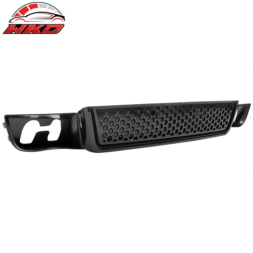 Fits 07-14 GMC Yukon/XL/Denali Front Lower Bumper Mesh Grille Cover Guard ABS