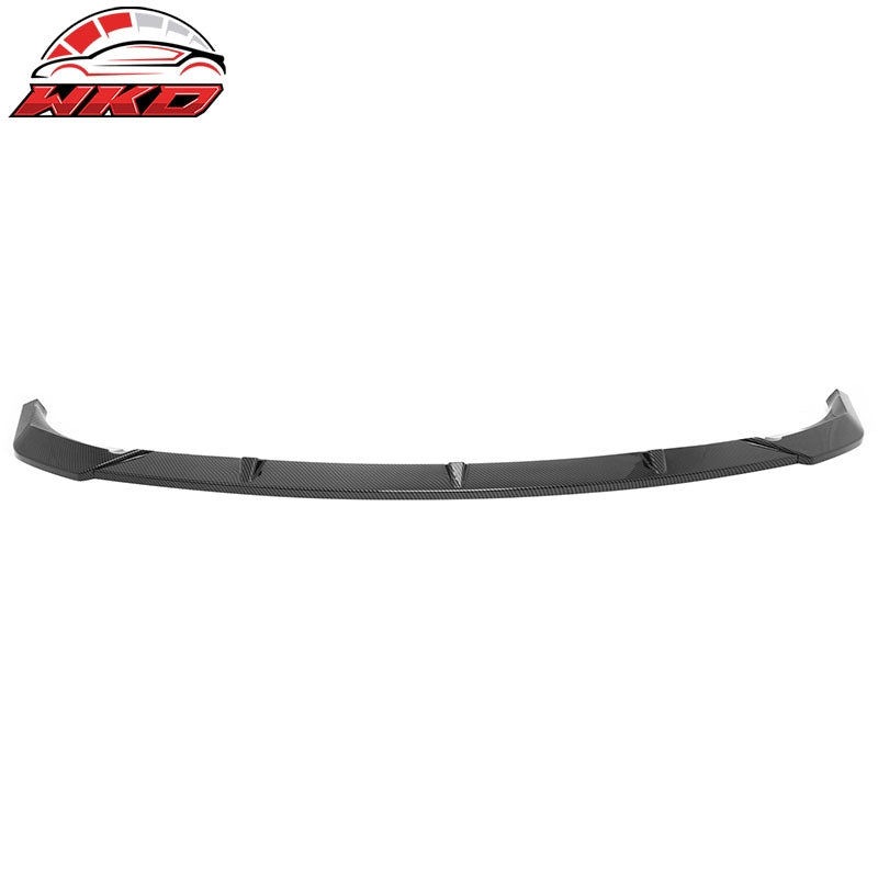 Fits 14-16 Grand Cherokee Base IKON Front Bumper Lip Spoiler Carbon Fiber Print