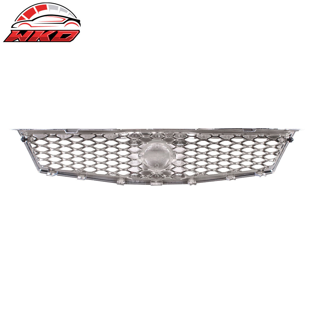 Fits 07-12 Nissan Sentra ABS OE Style Front Mesh Upper Grille Hood Grill Cover