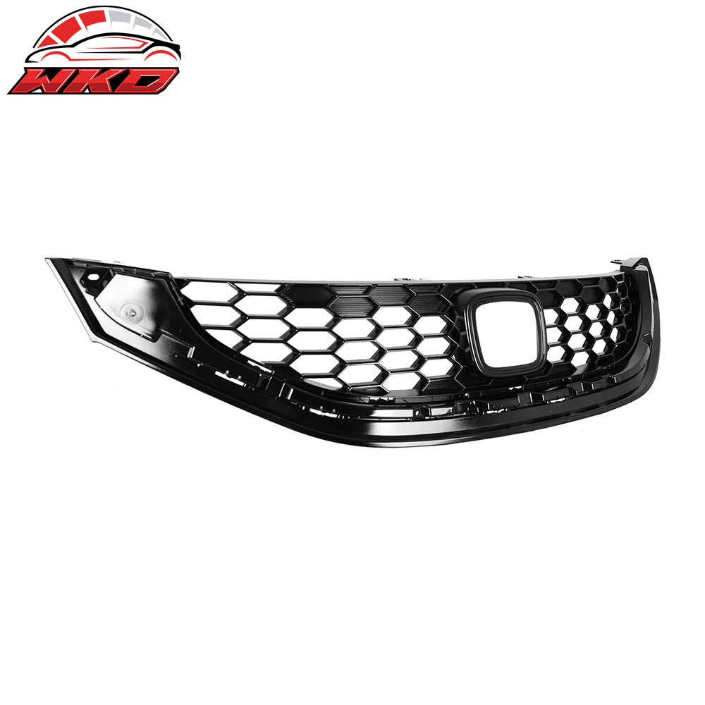 Fits 13-15 Honda Civic Sedan OE Style Front Bumper Upper Grille Assembly ABS