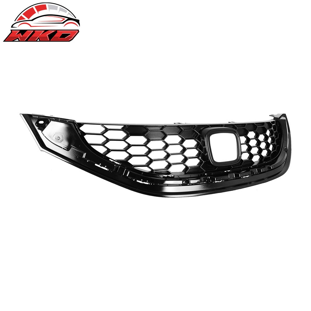 Fits 13-15 Honda Civic Sedan OE Style Front Bumper Upper Grille Assembly ABS