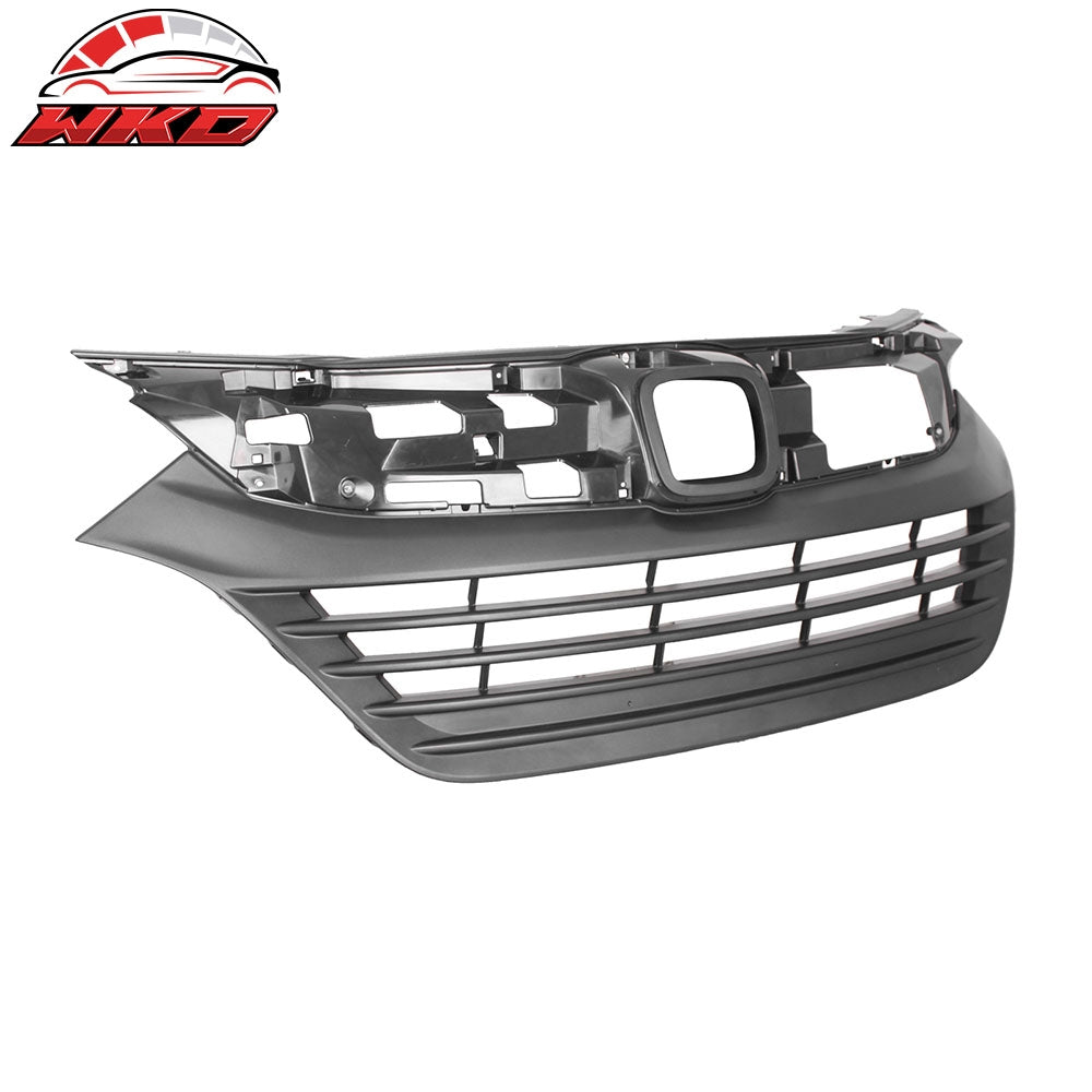 Fits 19-22 Honda HR-V EX EX-L LX ABS Front Bumper Upper Grille Cover - OE Style