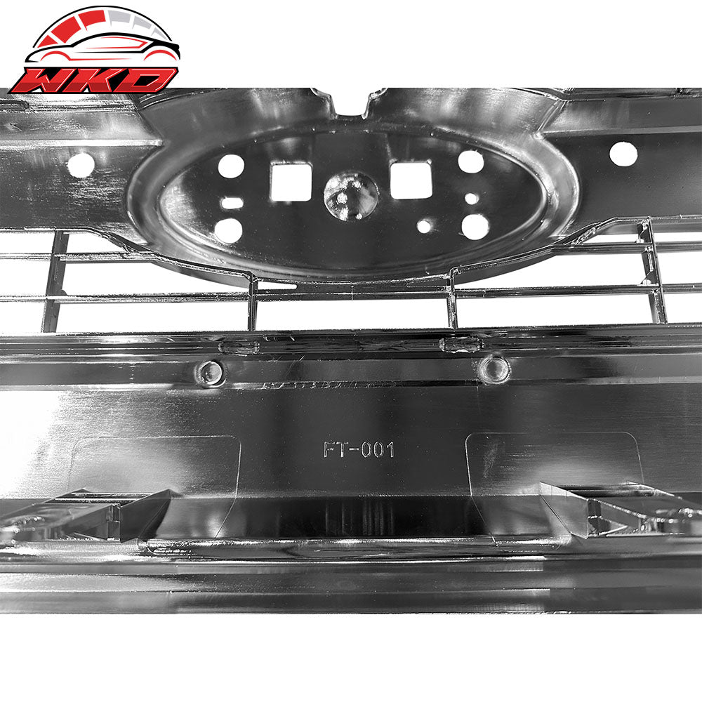 Wholesale 15-17 Ford F-150 Lariat King Ranch ABS Bumper Grille Chrome W/ Emblem Recess
