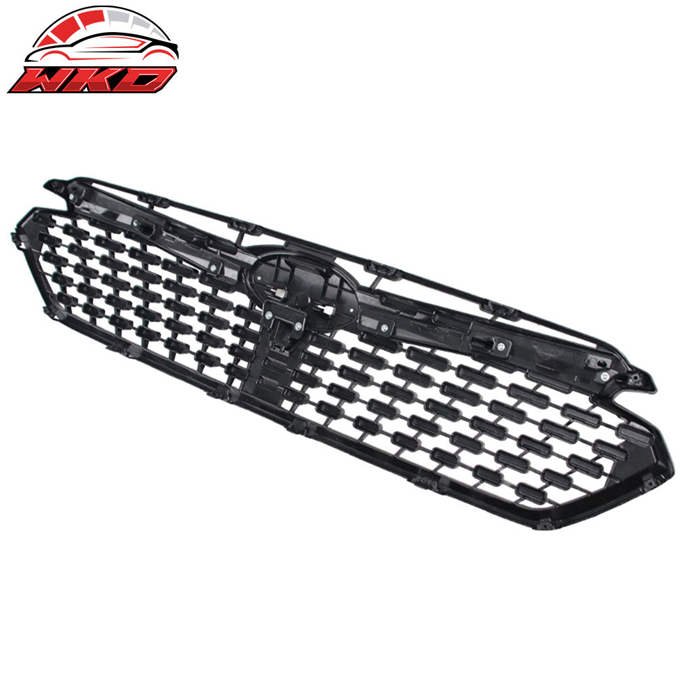 Fits 24-25 Subaru Impreza Sport Style Front Bumper Upper Grille Gloss Black ABS